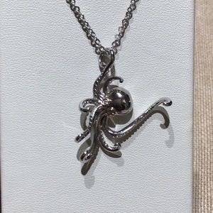 Alamea 14k & Sterling Silver Octopus Pendant